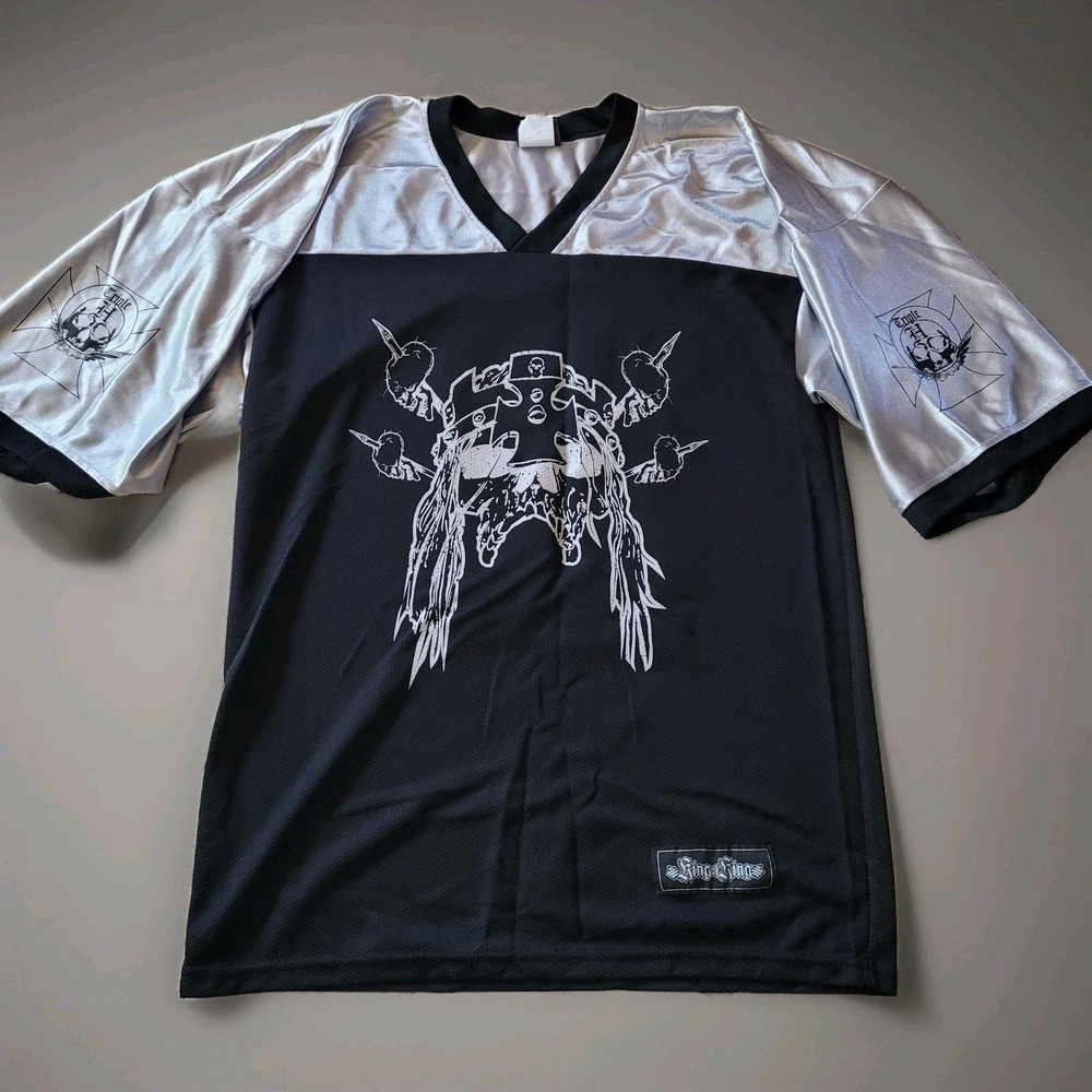 Vtg 2004 WWE Triple H "King of Kings" Football Jersey - Authentic Size S - Rare